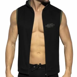 ES Collection Sweatshirts / Vestes-Veste Sport à Capuche First Class Noire