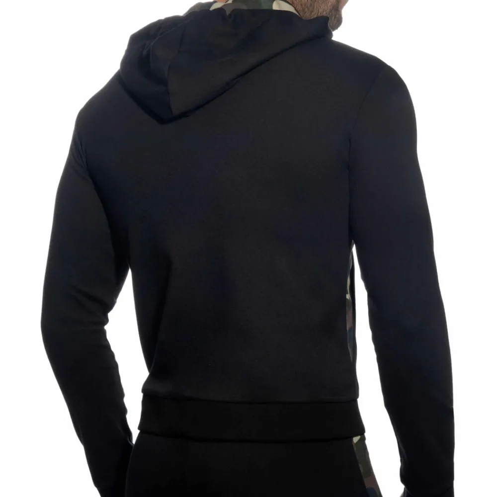 Addicted Sweatshirts / Vestes-Veste Sport AD Coton Noire