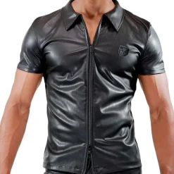 TOF Paris Tenues Sexy|Sweatshirts / Vestes-Veste Zippée Fetish Noire