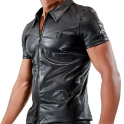 TOF Paris Tenues Sexy|Sweatshirts / Vestes-Veste Zippée Fetish Noire